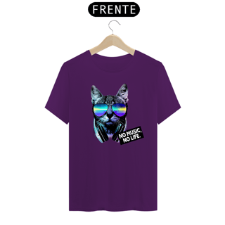 Nome do produto Gato DJ No Music, No Life.