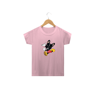 Nome do produto Bullmickey French Camiseta Infantil Unissex