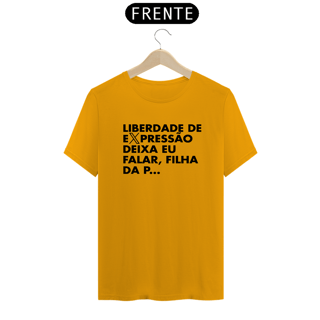 Nome do produto Camiseta - Liberdade de expressão, deixa eu falar #2