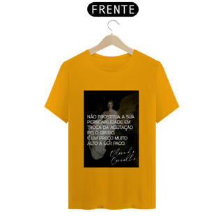 Nome do produto Camiseta - Não prostitua a sua personalidade