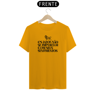 Nome do produto Camiseta - Os fatos não se importam com seus sentimentos