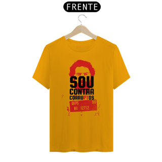 Nome do produto Camiseta - Sou contra corruPTos