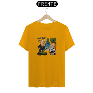 Nome do produto Camiseta - Trump vs Lula Jaboticaba