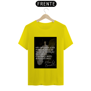 Nome do produto Camiseta - Não prostitua a sua personalidade
