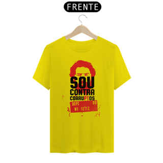 Nome do produto Camiseta - Sou contra corruPTos