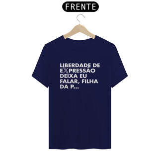 Nome do produto Camiseta - Liberdade de expressão, deixa eu falar #1