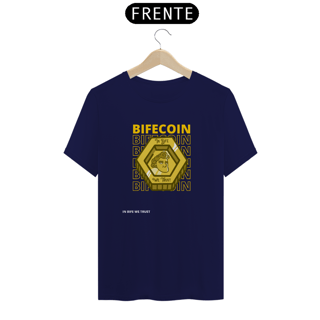 Nome do produto Camiseta - In Bife We Trust BIFECOIN