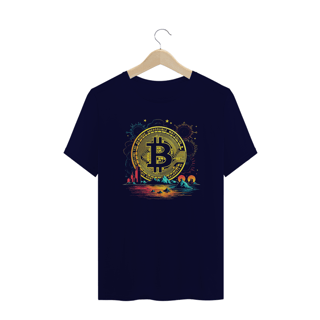 Nome do produto Camiseta PLUS SIZE - Bitcoin NY