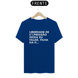 Nome do produto Camiseta - Liberdade de expressão, deixa eu falar #1