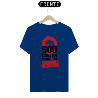 Nome do produto Camiseta - Sou contra corruPTos