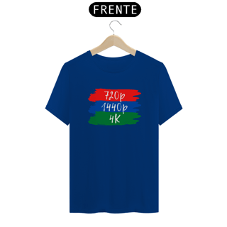 Nome do produto Camiseta - 720p vs 1440p vs 4k