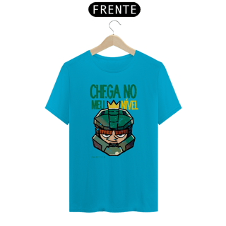 Nome do produto Camiseta - Chega no meu nível (Chiefzinho)