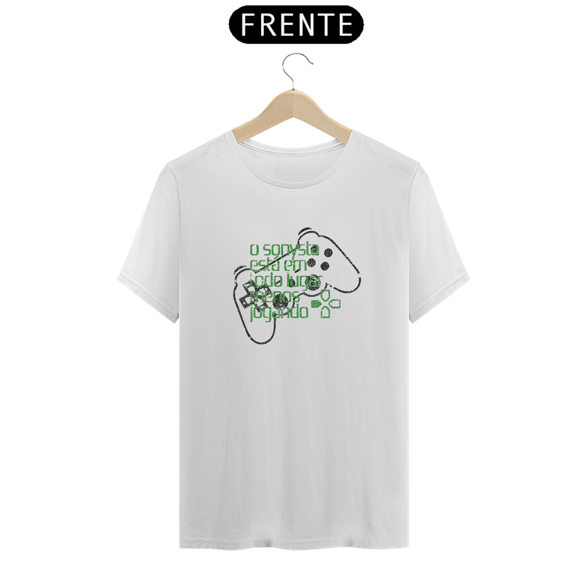 Nome do produto: Camiseta - Sonysta está em todo lugar, menos jogando