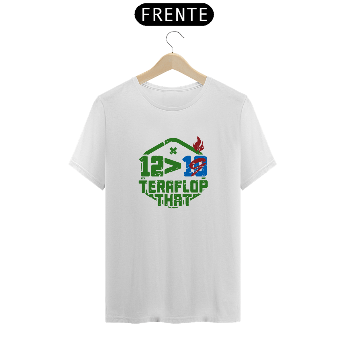 Nome do produto: Camiseta - 12 maior que 9