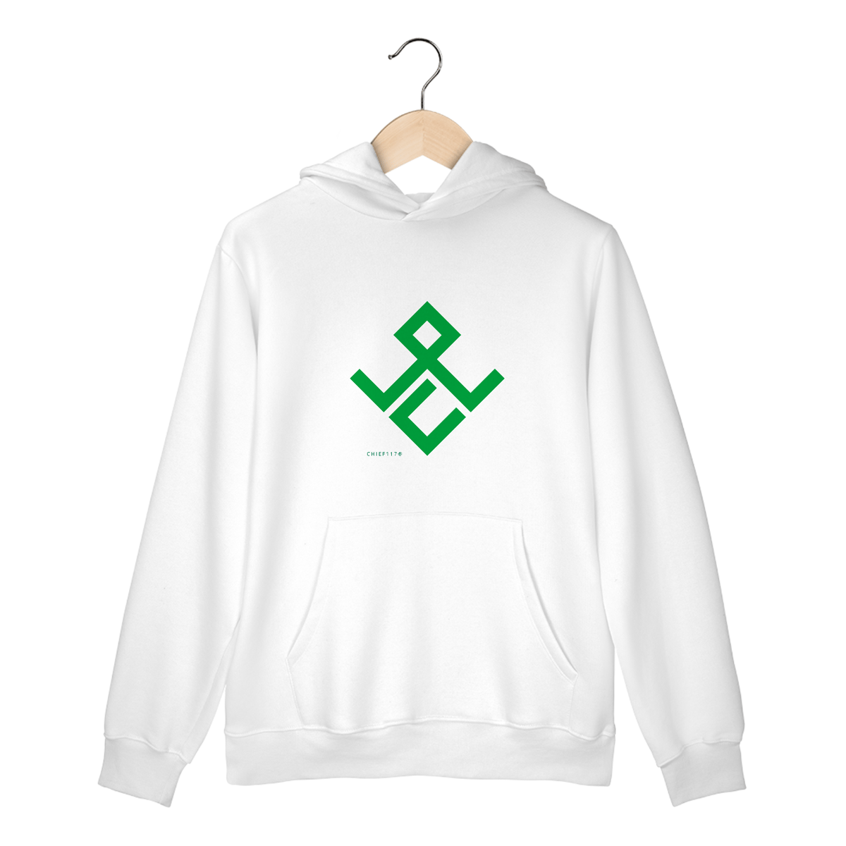 Nome do produto: Moletom Canguru - OFICIAL Chief 117 ®