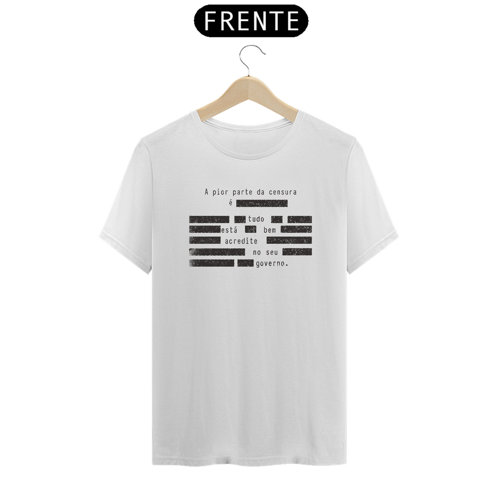 Camiseta - A pior parte da CENSURA