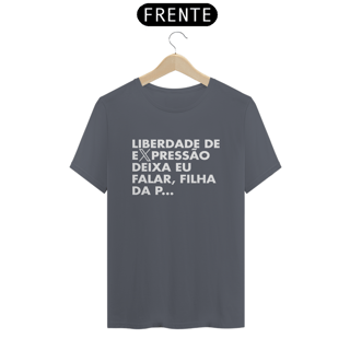 Nome do produto Camiseta - Liberdade de expressão, deixa eu falar #1