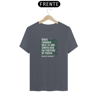 Nome do produto Camiseta - Não confio em gente fardada