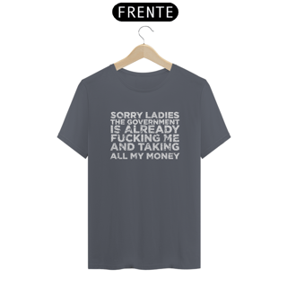 Nome do produto Camiseta - Sorry Ladies