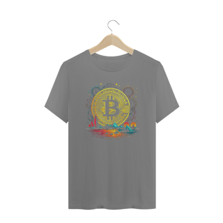 Nome do produto Camiseta PLUS SIZE - Bitcoin NY