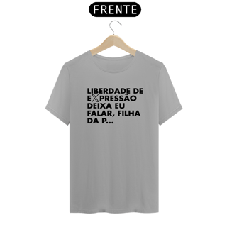 Nome do produto Camiseta - Liberdade de expressão, deixa eu falar #2