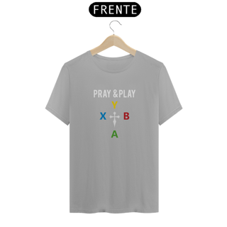 Nome do produto Camiseta - Pray & Play