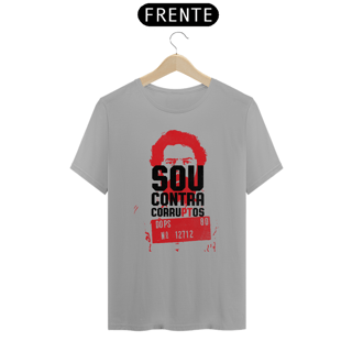Nome do produto Camiseta - Sou contra corruPTos