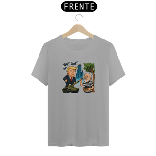 Nome do produto Camiseta - Trump vs Lula Jaboticaba