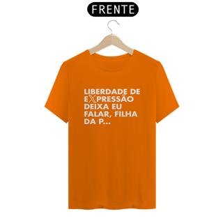 Nome do produto Camiseta - Liberdade de expressão, deixa eu falar #1