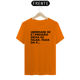 Nome do produto Camiseta - Liberdade de expressão, deixa eu falar #2
