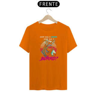 Nome do produto Camiseta - Burro sabe que é burro? retro