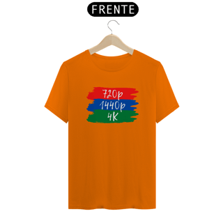 Nome do produto Camiseta - 720p vs 1440p vs 4k