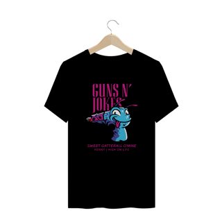 Camiseta PLUS SIZE - Guns n' Jokes