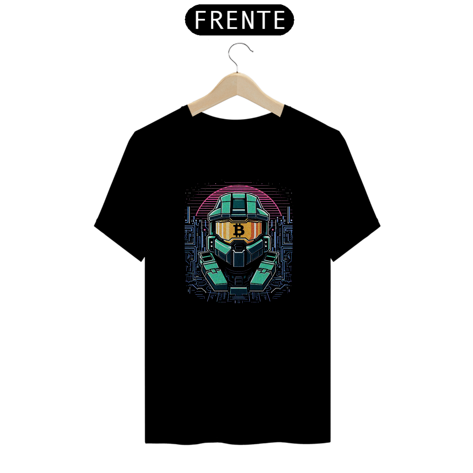 Camiseta - Retrowave Chief BTC