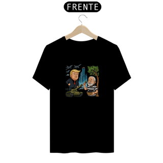 Nome do produto Camiseta - Trump vs Lula Jaboticaba