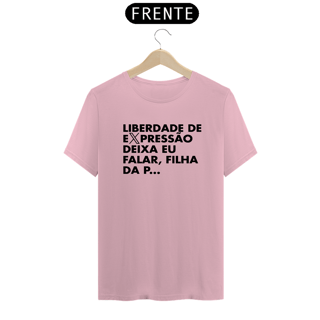 Nome do produto Camiseta - Liberdade de expressão, deixa eu falar #2