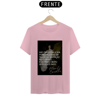 Nome do produto Camiseta - Não prostitua a sua personalidade