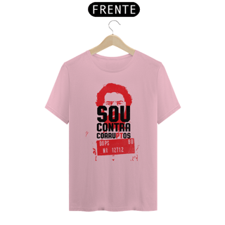 Nome do produto Camiseta - Sou contra corruPTos