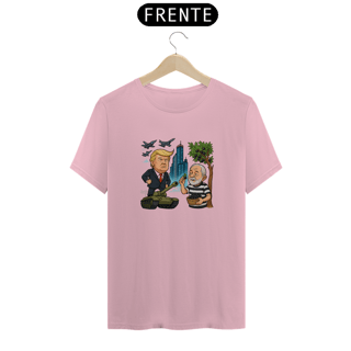 Nome do produto Camiseta - Trump vs Lula Jaboticaba