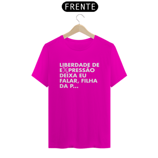 Nome do produto Camiseta - Liberdade de expressão, deixa eu falar #1