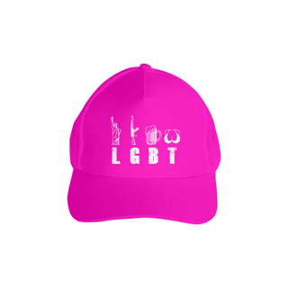 Nome do produto Boné com tela - LGBT #1