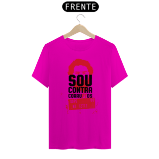 Nome do produto Camiseta - Sou contra corruPTos