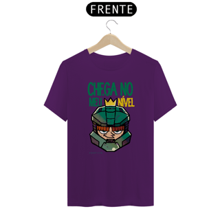 Nome do produto Camiseta - Chega no meu nível (Chiefzinho)