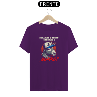 Nome do produto Camiseta - Burro sabe que é burro?