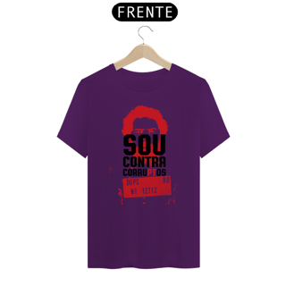 Nome do produto Camiseta - Sou contra corruPTos
