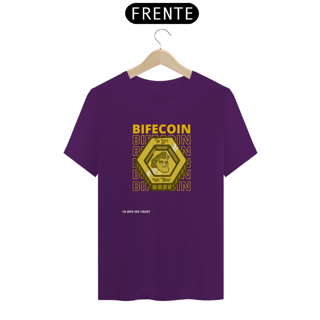 Nome do produto Camiseta - In Bife We Trust BIFECOIN
