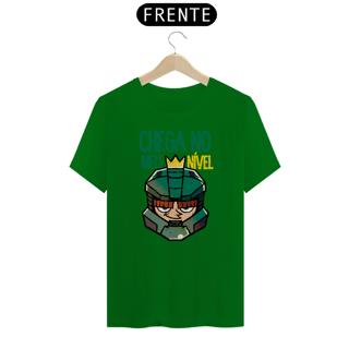 Nome do produto Camiseta - Chega no meu nível (Chiefzinho)