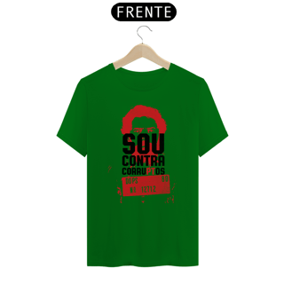 Nome do produto Camiseta - Sou contra corruPTos