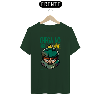Nome do produto Camiseta - Chega no meu nível (Chiefzinho)