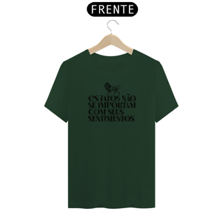 Nome do produto Camiseta - Os fatos não se importam com seus sentimentos